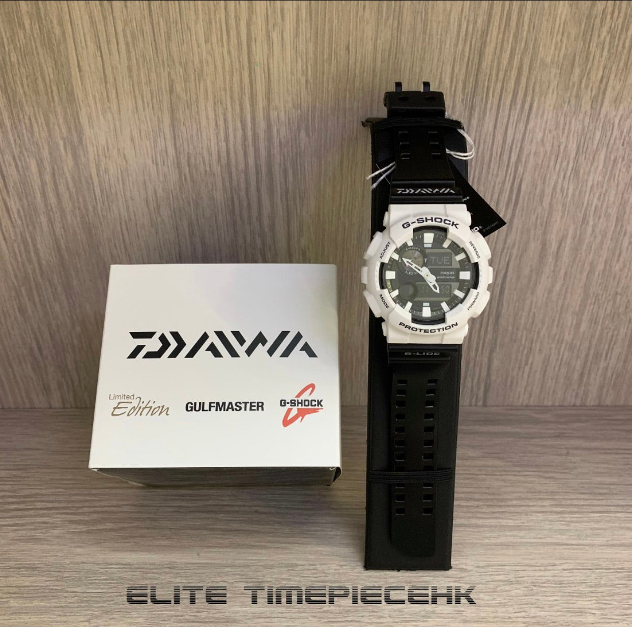 Casio G SHOCK x DAIWA FISHING G-Lide Watch GAX-100B (White