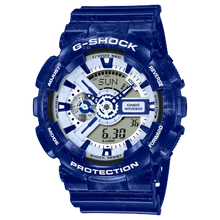 Load image into Gallery viewer, Casio G SHOCK 2022 China Blue Porcelain Series with G-FAMILY Figure Special Gift Box Set GA-110BWP-2APFQ