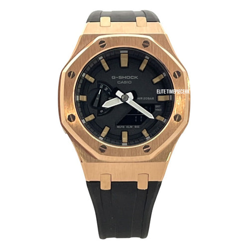 Casio G SHOCK 2022 Royal Casioak Custom GA-2100 Rosegold