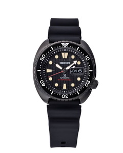 Seiko PROSPEX 2021 x "KING TURTLE BLACK SAMURAI" Asia Exclusive Automatic watch SRPH41K1