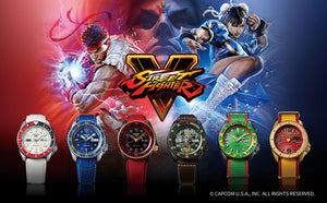 Seiko 2020 x "STREET FIGHTER" "GUILE' Seiko 5 Sport Limited Edition SRPF21K1