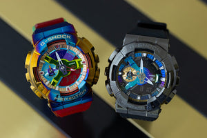 Casio G Shock 2020 GM 110 ANALOG-DIGITAL with Metal Case Limited Edition GM-110RB-2