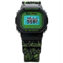Load image into Gallery viewer, Casio G SHOCK 2021 x &quot;RICK &amp; MORTY&quot; Warner bros US Exclusive Limited Edition DW-5600RM21-1CR