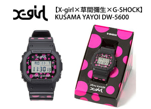 Casio G-SHOCK x "X-GIRL" & "KUSAMA YAYOI" DW-5600VT